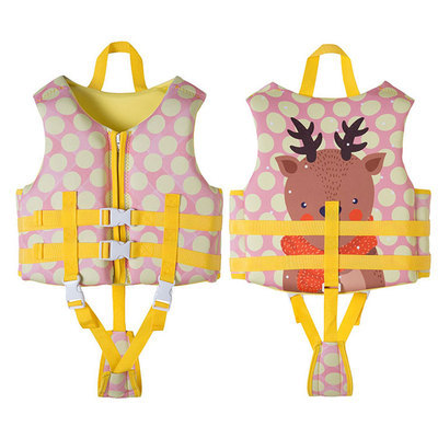 NEWAO Infant Vest Life Jacket Flotation Swimming Aid for Toddlers with Adjustable Safety Strap