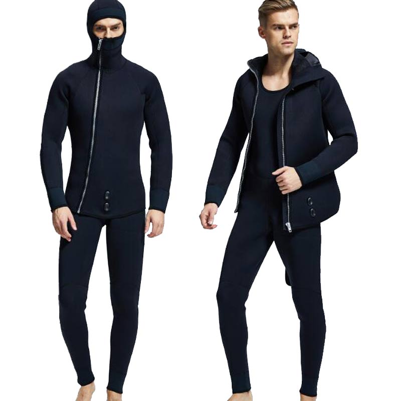 MYLEDI Men\'s 7MM 2-Piece Cold Water Winter Wetsuit