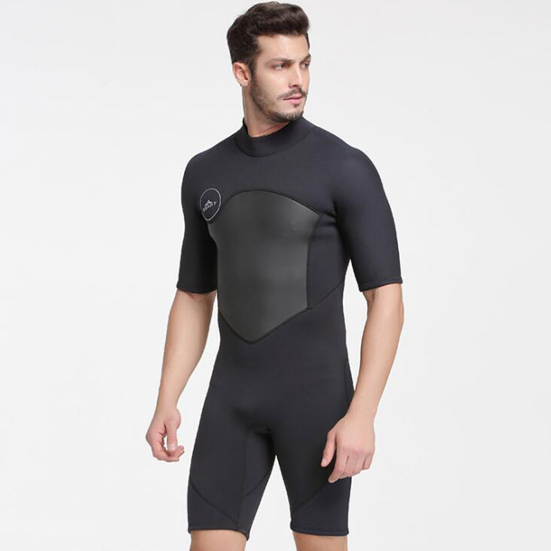 Sbart Men\'s 2mm Shorty Wetsuit Free Diving Snorkeling Windsurfing Suit