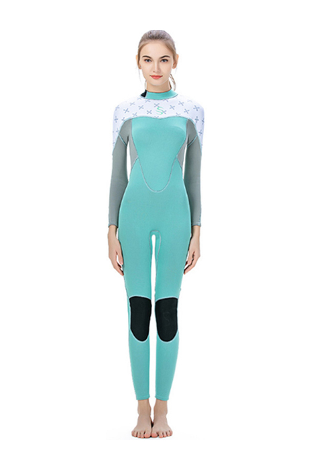 SLINX 2MM Ladies Back Zip Print Fullsuit Wetsuit