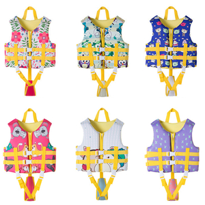 NEWAO Infant Swim Vest Life Jacket Flotation Swimming Aid for Toddlers with Adjustable Safety Strap