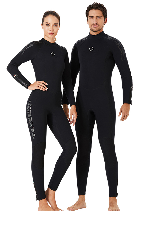 DIVE & SAIL 5MM Suede Lining Full Wetsuit for Men Women