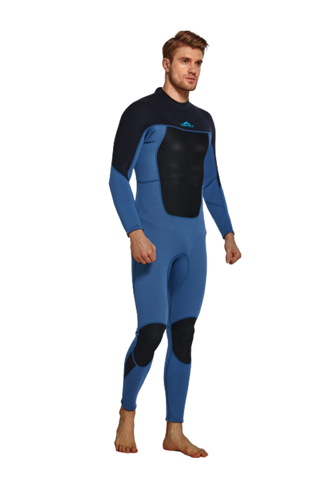 Sbart Men's 3MM Neoprene Sun Protection Full Wetsuit