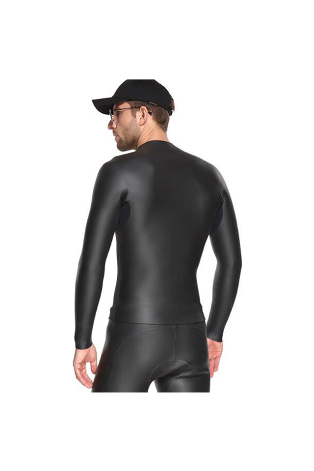 Sbart Mens 3MM Long Sleeve Rubber Wetsuit Top