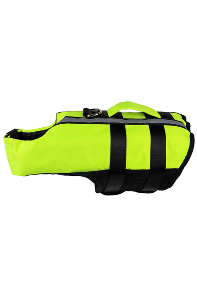 NAMSAN Dog\'s Inflatable Reflective&Adjustable Life Jacket for Swimming