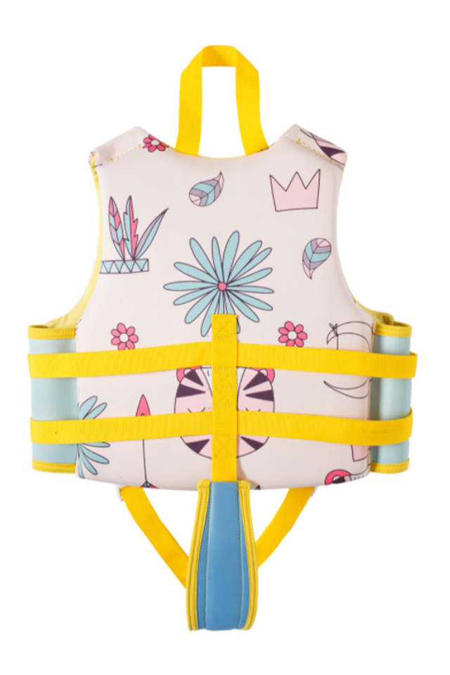 Newao Kids\' Neoprene Colorful Adjustable Strap Life Jacket 