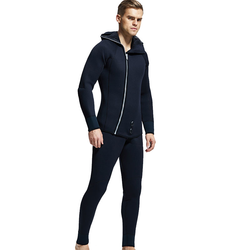 MYLEDI Men\'s 7MM 2-Piece Cold Water Winter Wetsuit