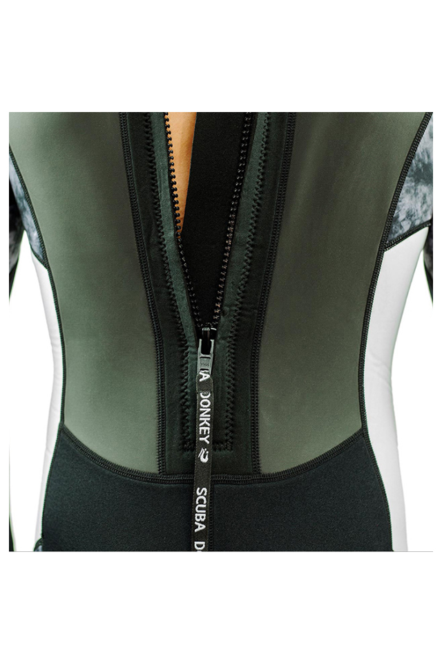 HISEA Men\'s 3mm Neoprene Full Body Back Zip Surfing&Snorkeling Warm Wetsuit