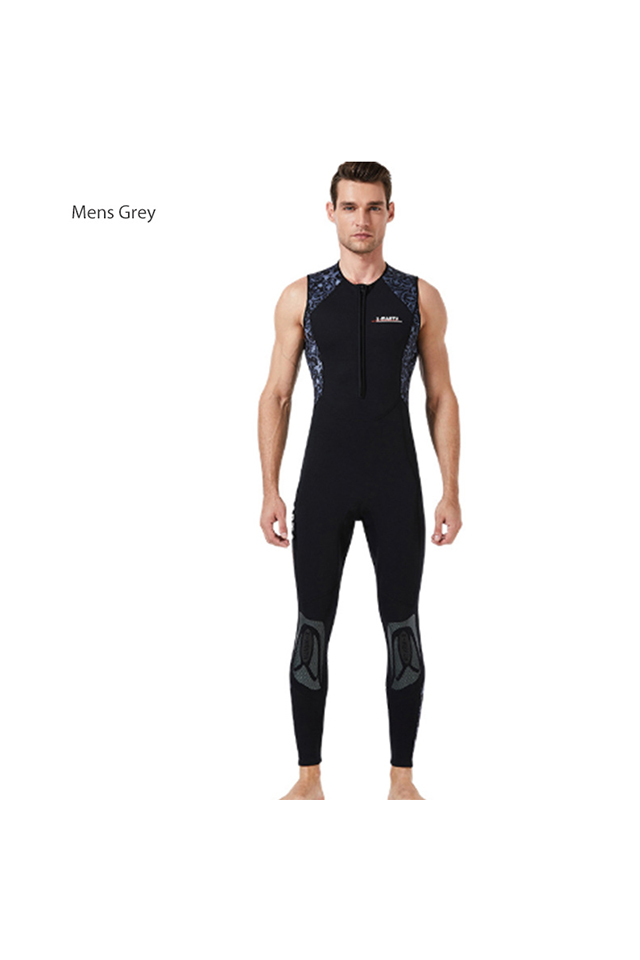 DIVE & SAIL 3mm Front Zip Long John Wetsuit