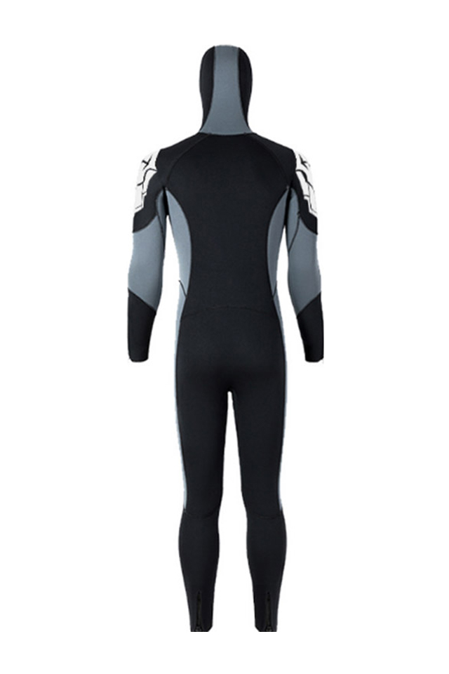 SCUBA DONKEY 3mm Front Zip Full Body Hooded Wetsuit