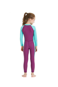 Dive & Sail One Piece Full Body Dive Skin Colorful Wetsuit for Childrens 