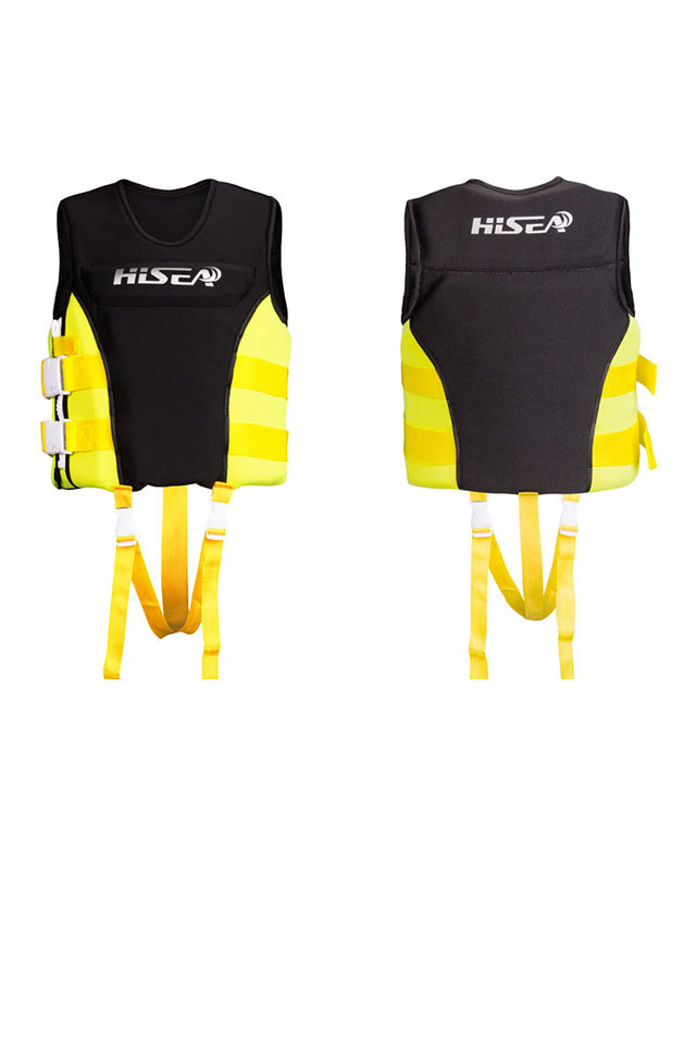 HISEA Pro Neoprene Rowing Floating Childrens Life Vest Life Jacket