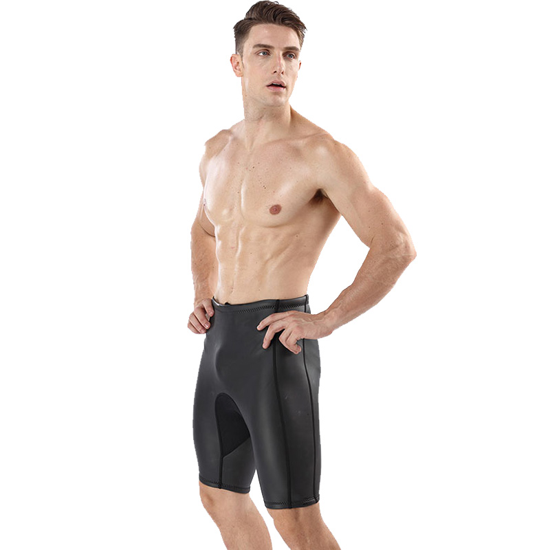 MYLEDI Men\'s 2MM CR Smooth Skin Wetsuit Shorts