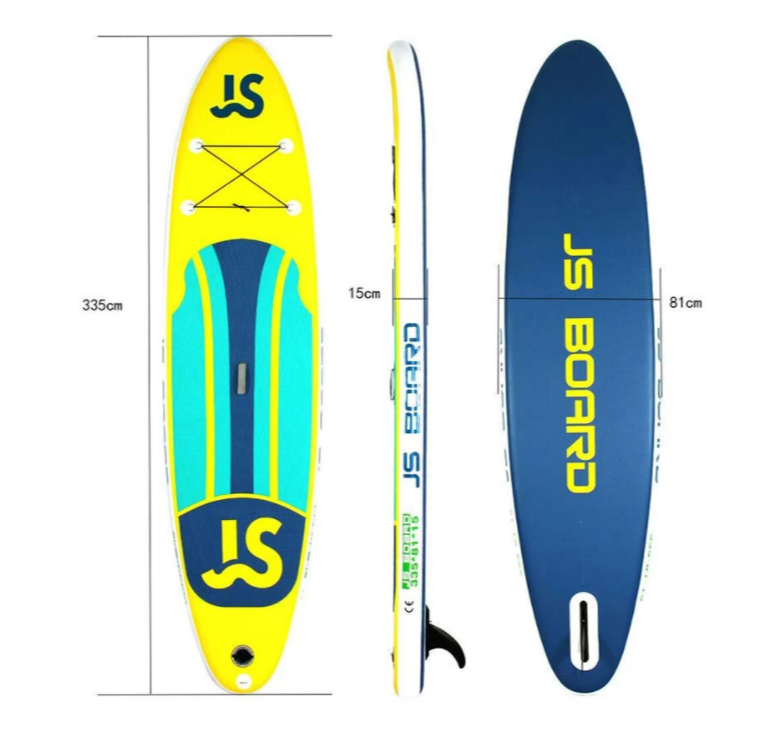 JS 11 Foot Inflatable Stand Up Yoga Paddle Board