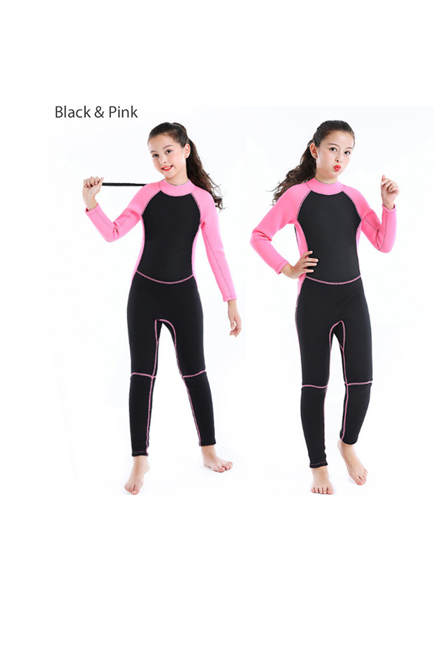MYLEDI 3 to 12 Years Old Kids 2.5MM Full Wetsuit