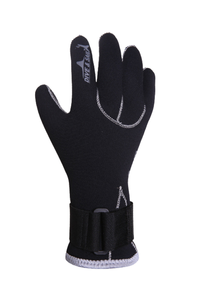 DIVE&SAIL Adults\' 3MM Neoprene Abrasion Resistant Warm Wetsuit Gloves