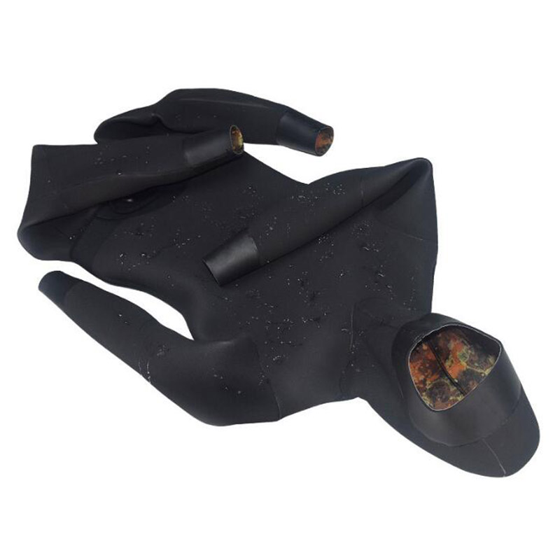 HISEA 7mm Spearfishing Coral Reef Open Cell Camo Wetsuit