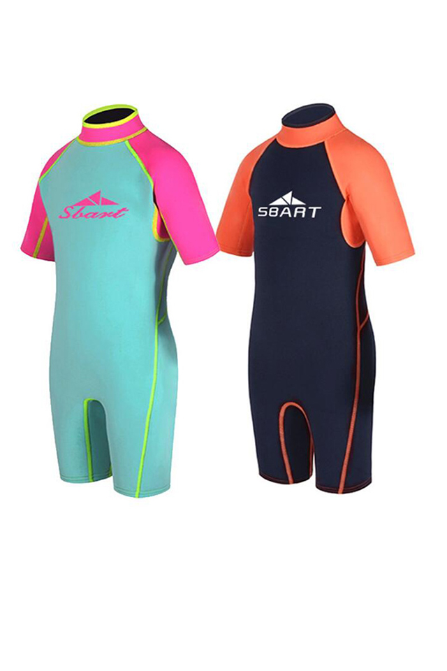 Sbart Toddler Junior Kids 2mm Shorty Wetsuit