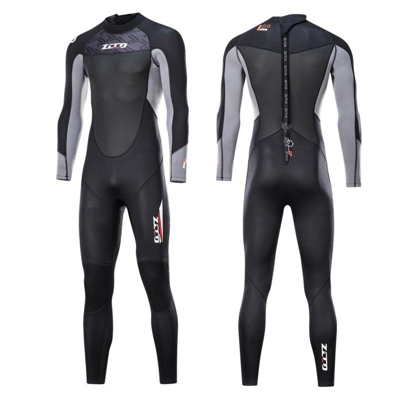 ZCCO Adults 3MM SCR Neoprene Plus Size Fullsuit Wetsuit