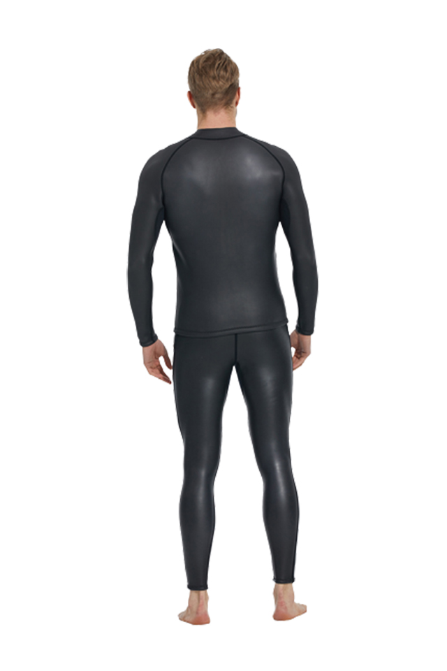 MYLEDI Men\'s 2MM CR Neoprene Front Zip Wetsuit Jacket