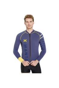 Details about   Men's 3mm Neoprene Diving Tops Scuba Jump Free Dive Long Sleeve Jackets Wetsuits 