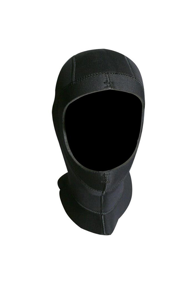 SLINX 5mm Warm Neoprene Wetsuit Hood Cold Water Diving Headgear